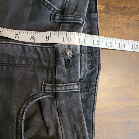 American Eagle Jeans 4 R Jegging Curvy Super Hi Rise Next Level Stretch Denim - Picture 9 of 12
